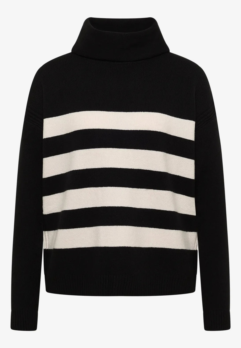 Mjuk polotröja , svart