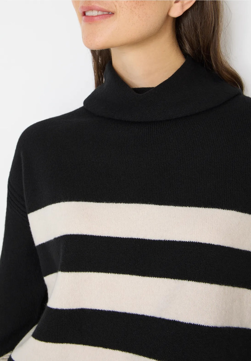 Mjuk polotröja , svart