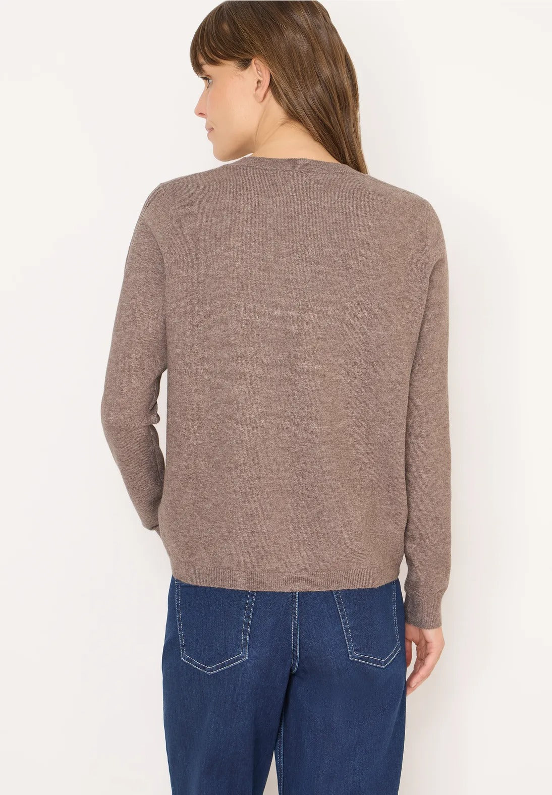 Mysig tröja med V-ringning