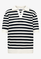 Kortärmad pikétröja i meshkvalité från Cecil