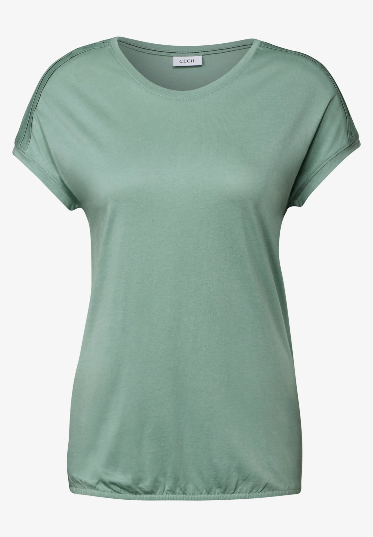 T-shirt med axeldetalj, fyra färger