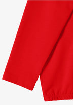 Supermjuk tröja med stor krage, pumpa orange