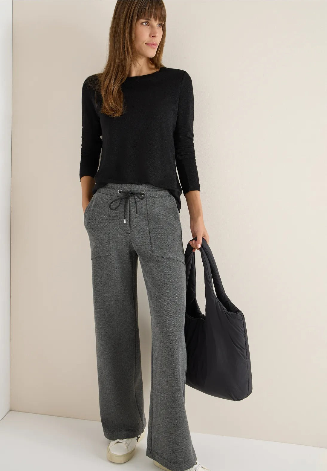 Glittrig jerseytröja