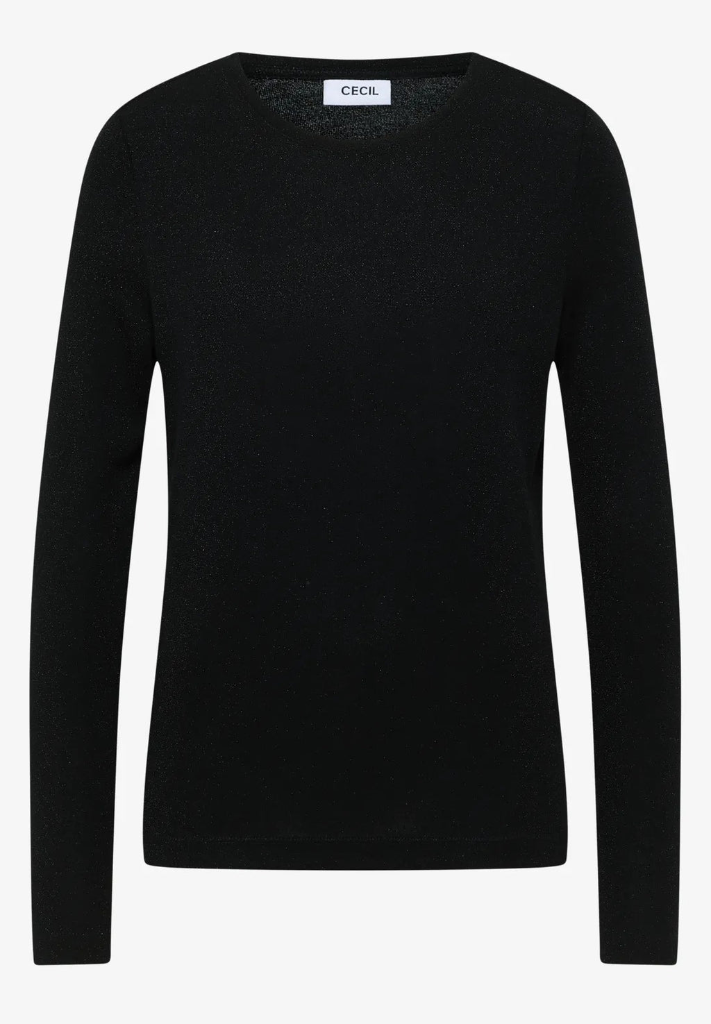 Glittrig jerseytröja