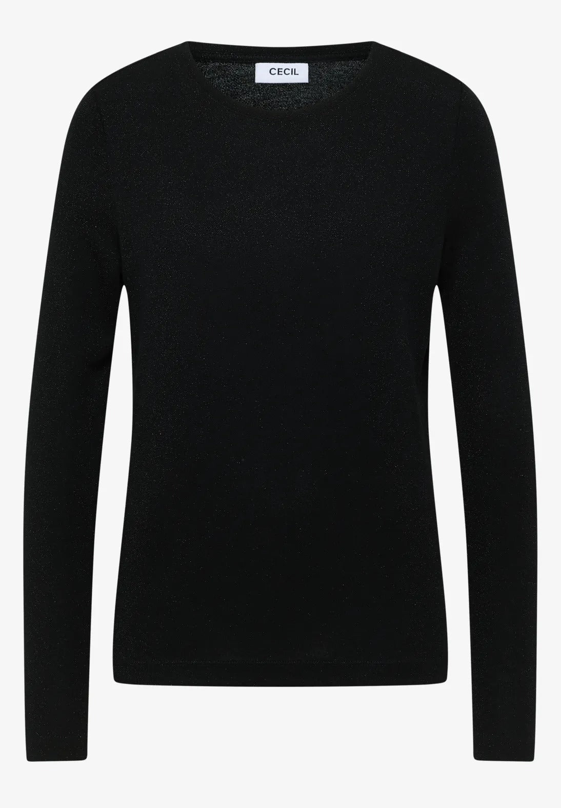 Glittrig jerseytröja