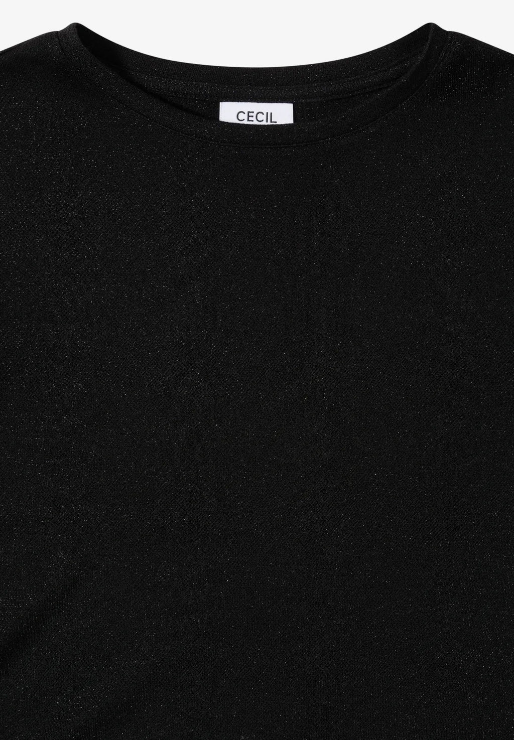 Glittrig jerseytröja