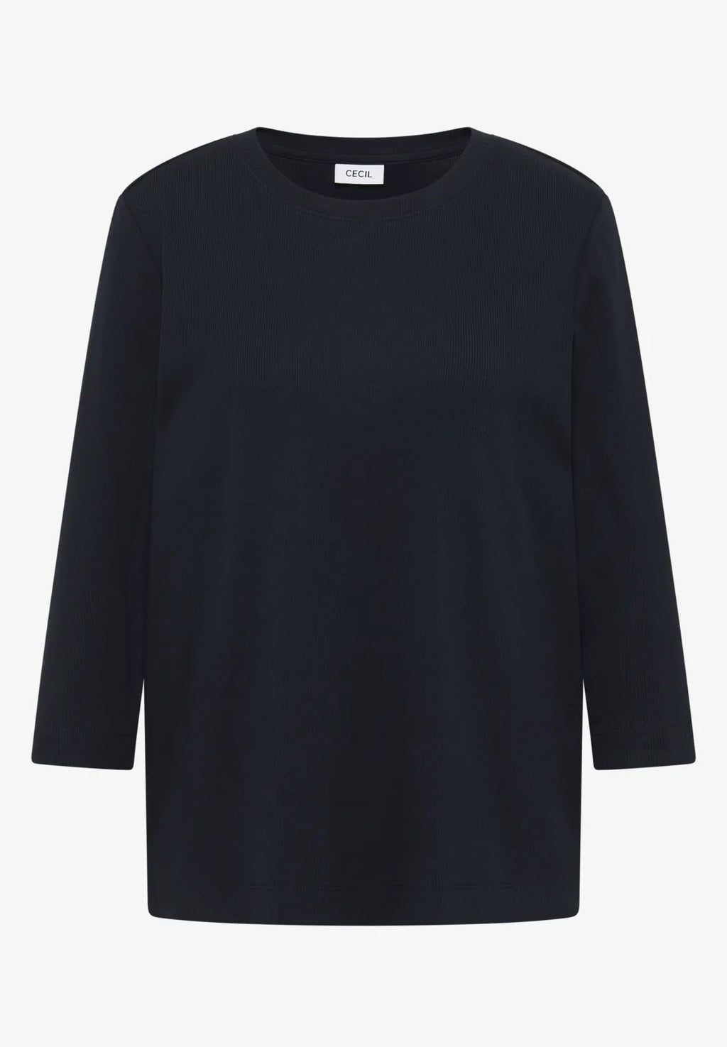 Tröja med ribbad struktur