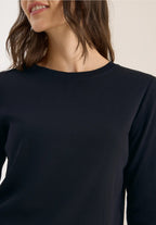 Tröja med ribbad struktur