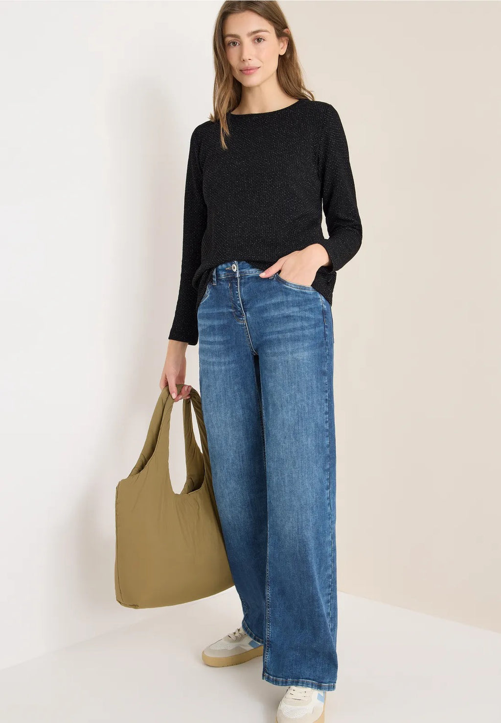 Glittrig Tröja från Cecil