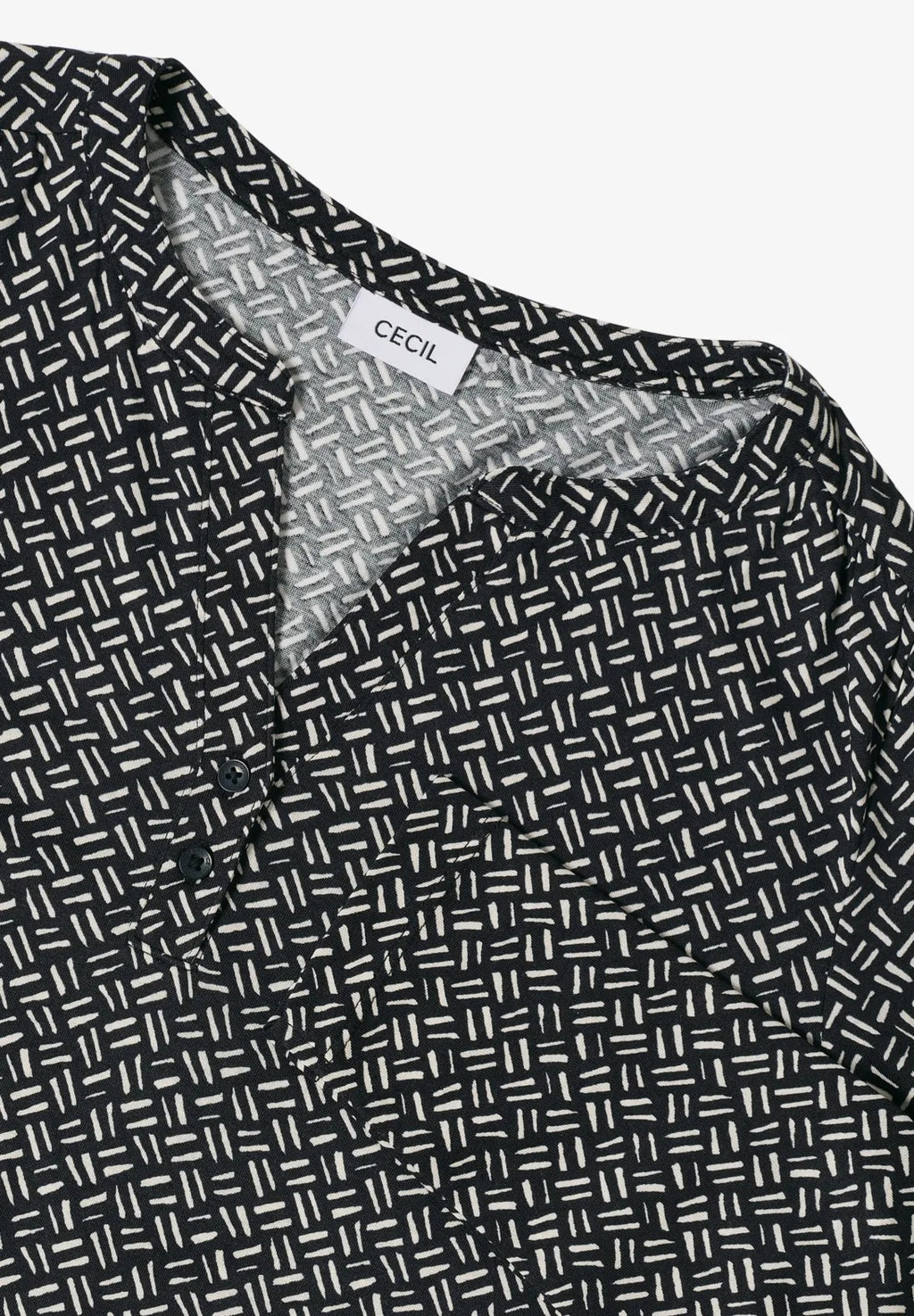 Mönstrad tunikatopp från Cecil