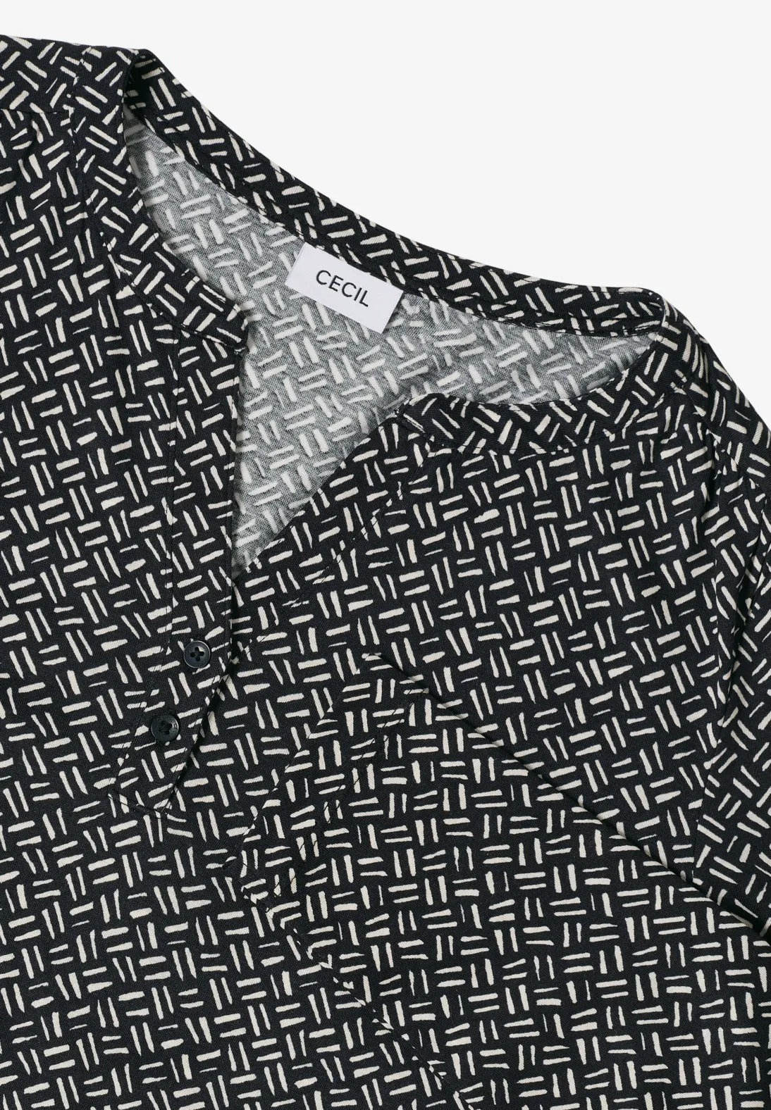 Mönstrad tunikatopp från Cecil