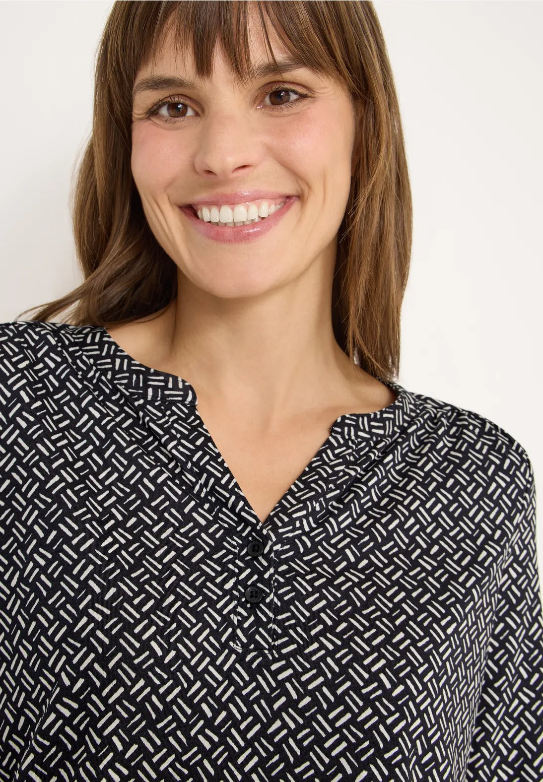 Mönstrad tunikatopp från Cecil