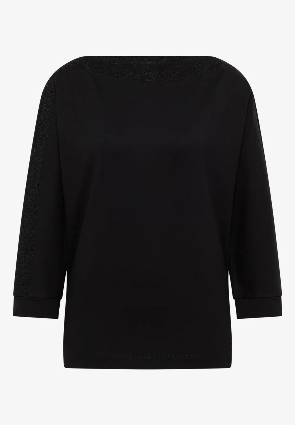 Tröja med skimrade band på ärmen