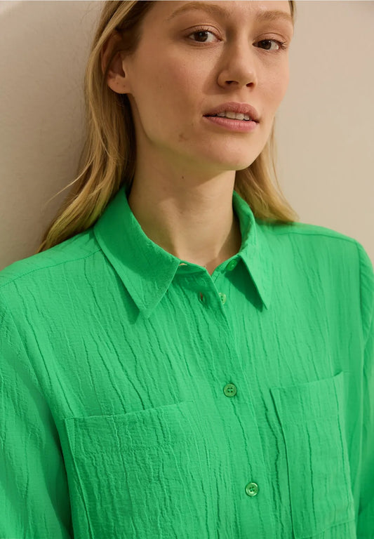 Strukturerad blus