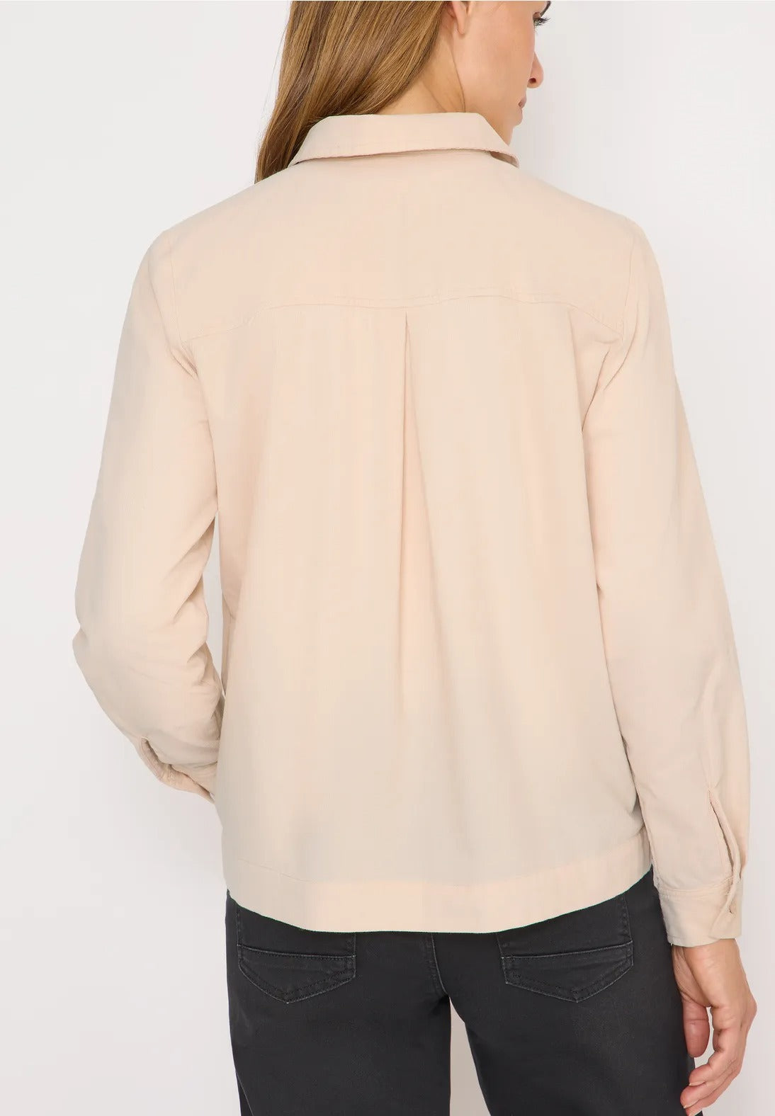 Manchesterblus, beige