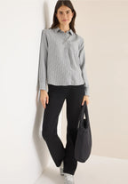 Supermjuk randig flanellskjorta från Cecil