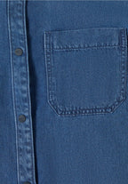 Blus i denim-look från Cecil