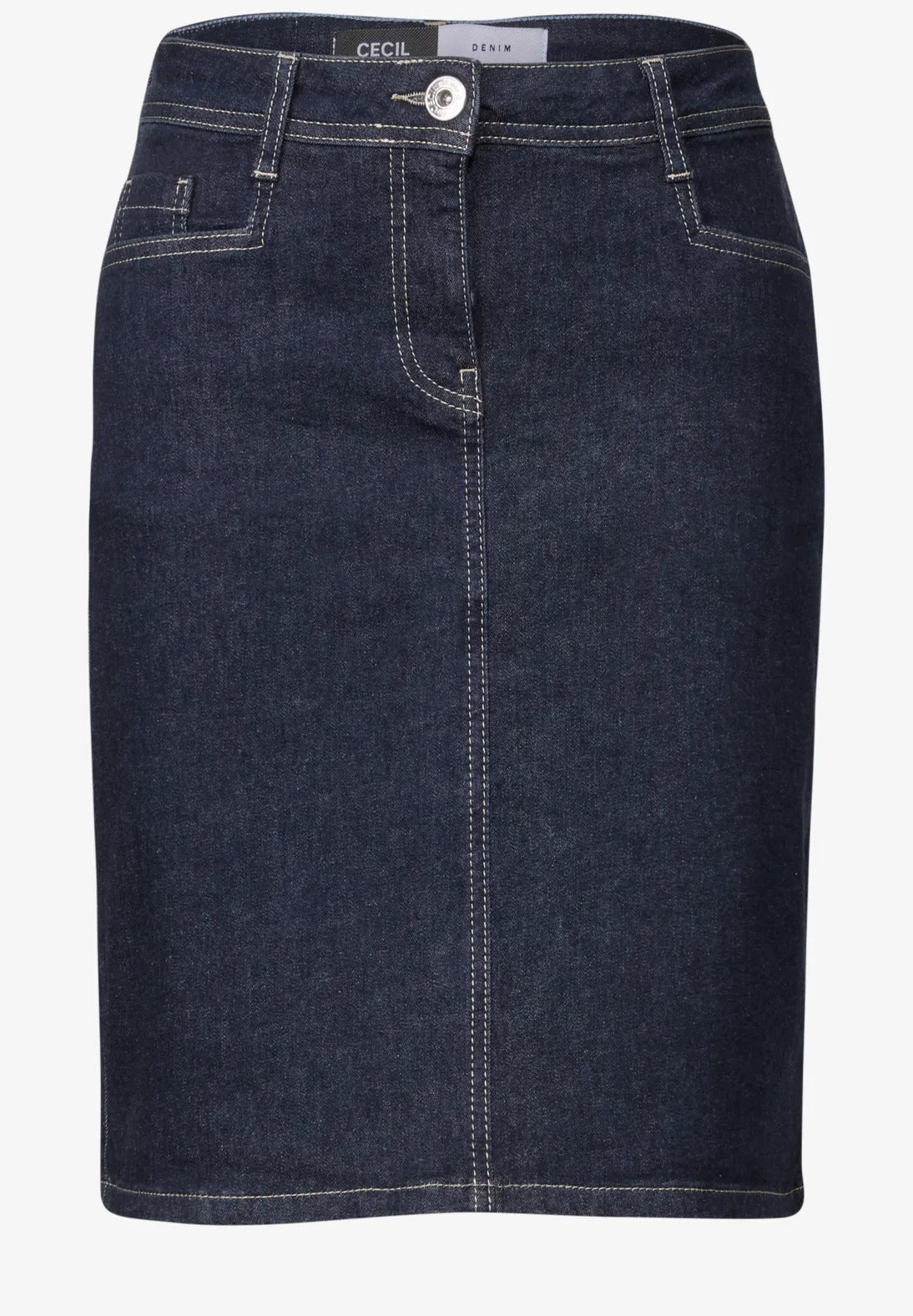 Jeanskjol , rinsed