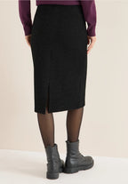 Midikjol i satin från Cecil