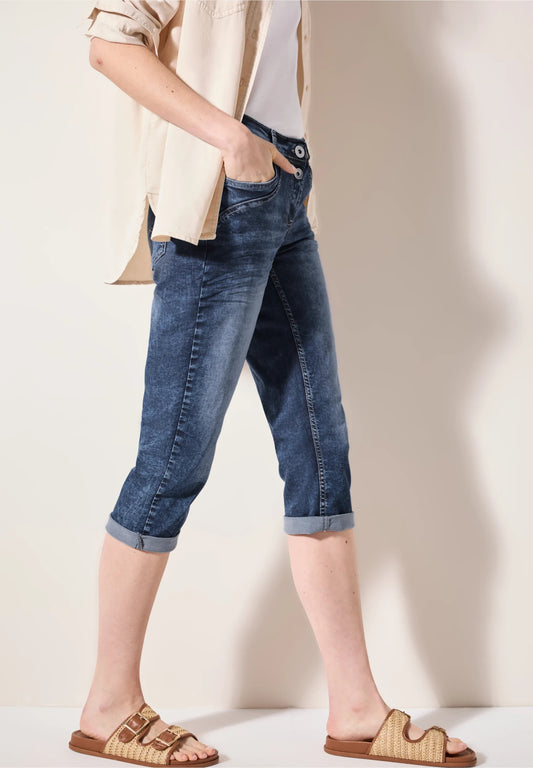 Scarlett Jeans , mid blue  22 längd