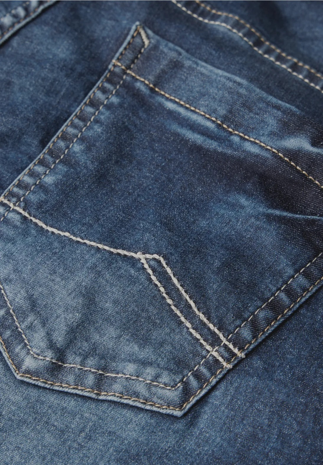 Jeansshorts  casual fit, mid blue