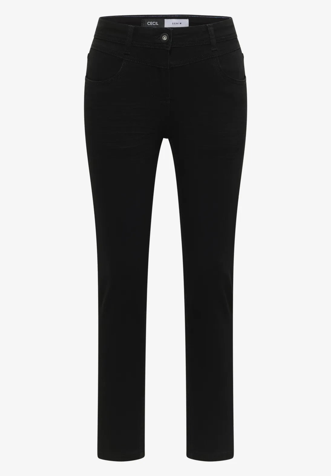 Svarta jeans av favoritmodellen Vicky, hög  midja, 30 o 32 längd