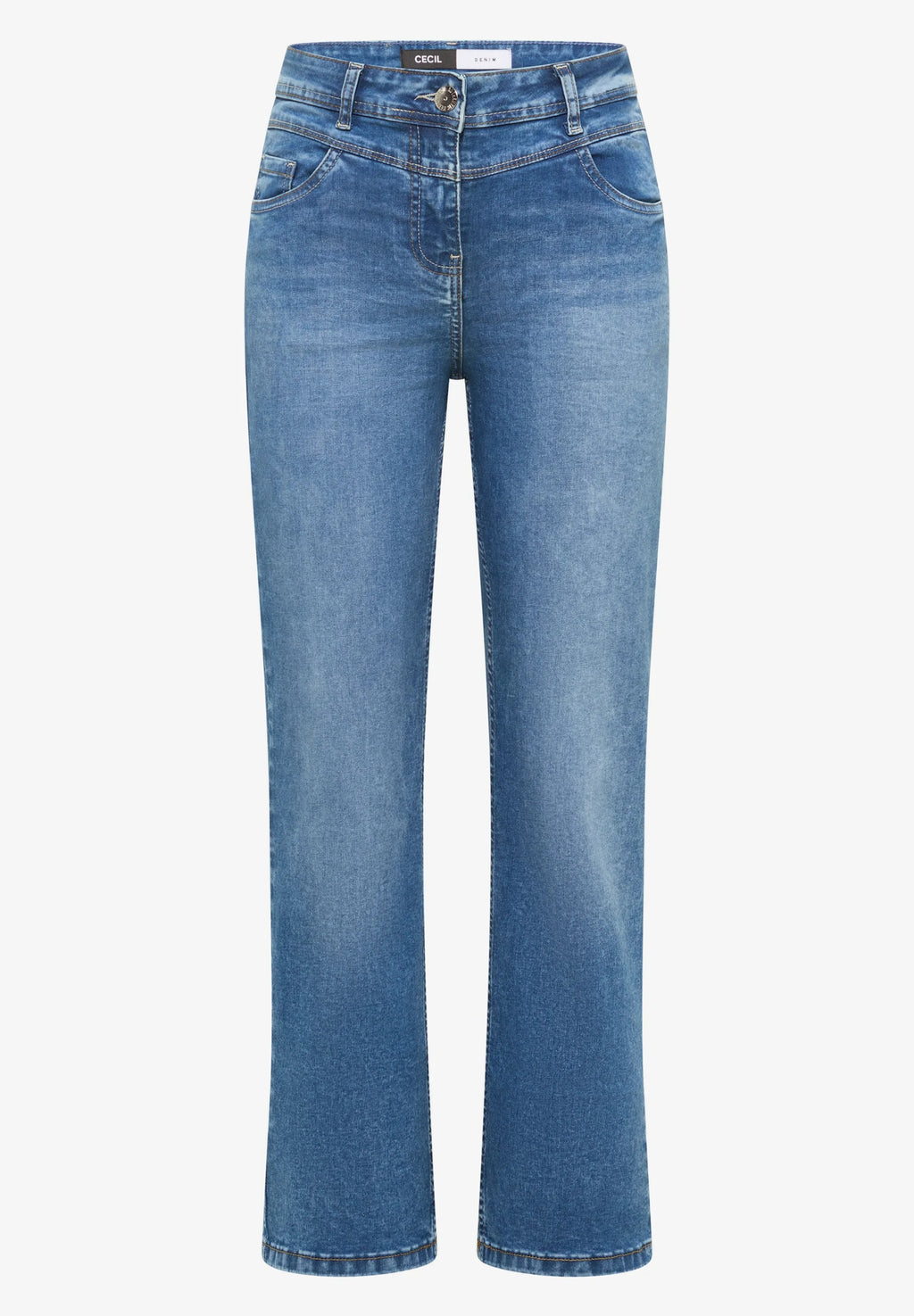 Bootcut jeans, modell Toronto, hög midja