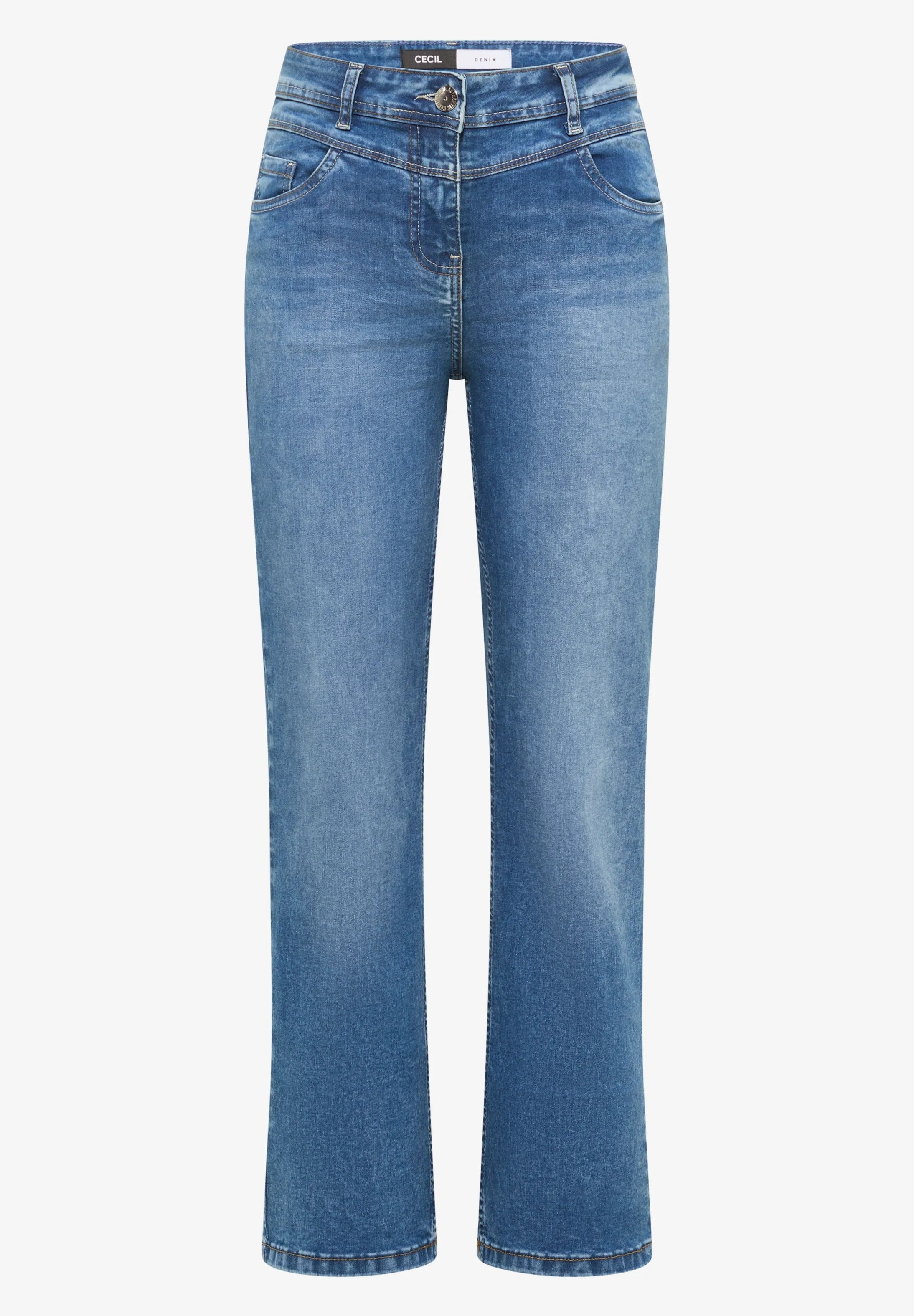 Bootcut jeans, modell Toronto, hög midja