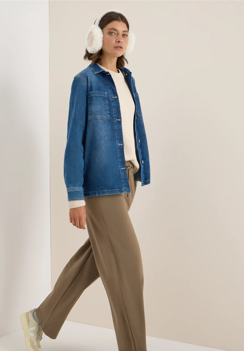 Öronvärmare i fuskpäls