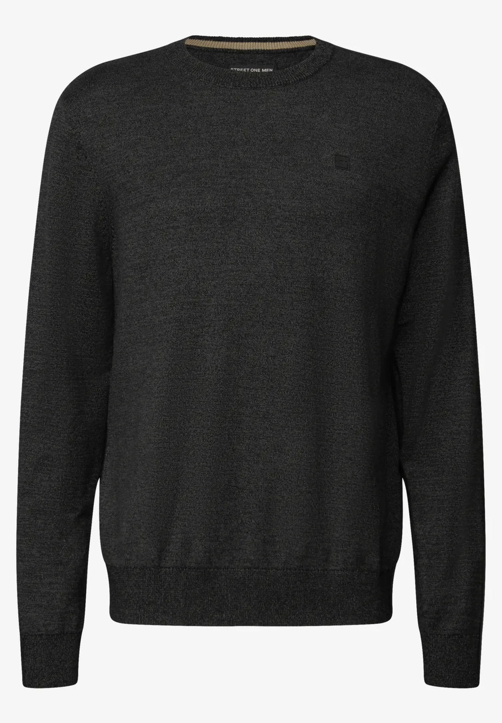 Bomullströja Street One Herr, antracit grå