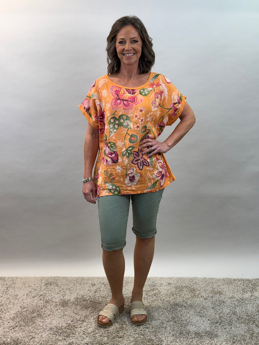 Topp med bommor Edit- MixbyHeart, orange