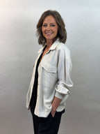 Blus/jacka Hedwig från Mixbyheart, beige