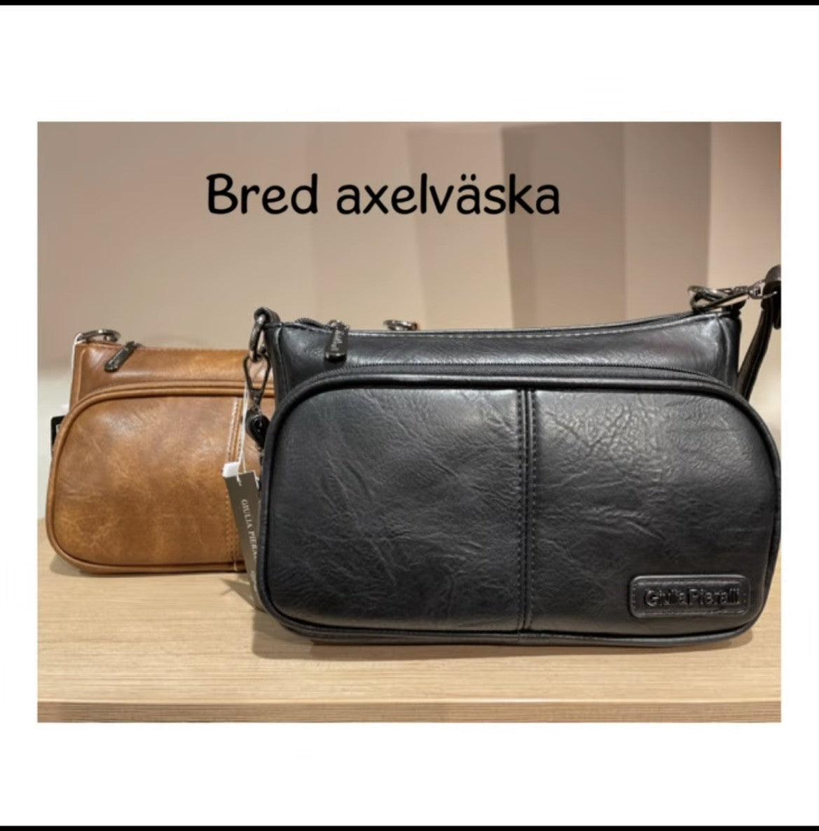 Bred axelväska - Stilren och rymlig från Bagoholic