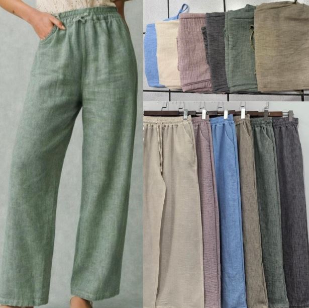 Skön och ledig byxa med resår från Chica London