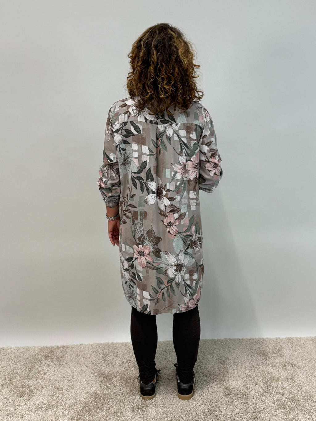 Långskjorta Nicolina, taupe