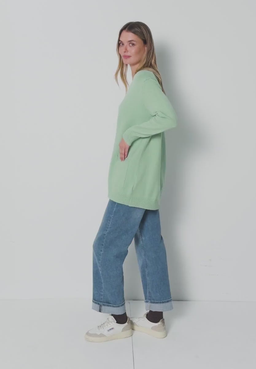 Öppen mysig kofta från Street One