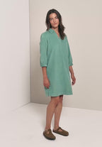 Manchesterklänning, juvelgrön