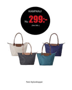 Paris Nylonshopper från Bagoholic, fyra färger