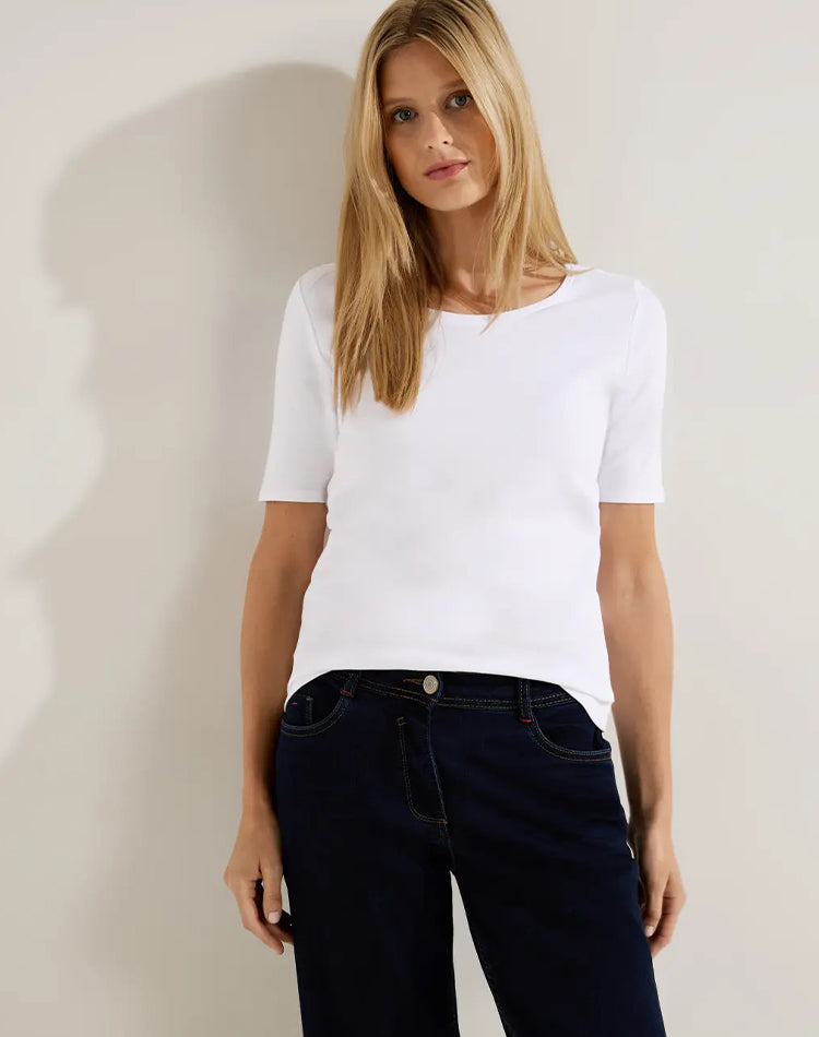 Bas T-Shirt Lena, finns i fler färger, 100%bomull